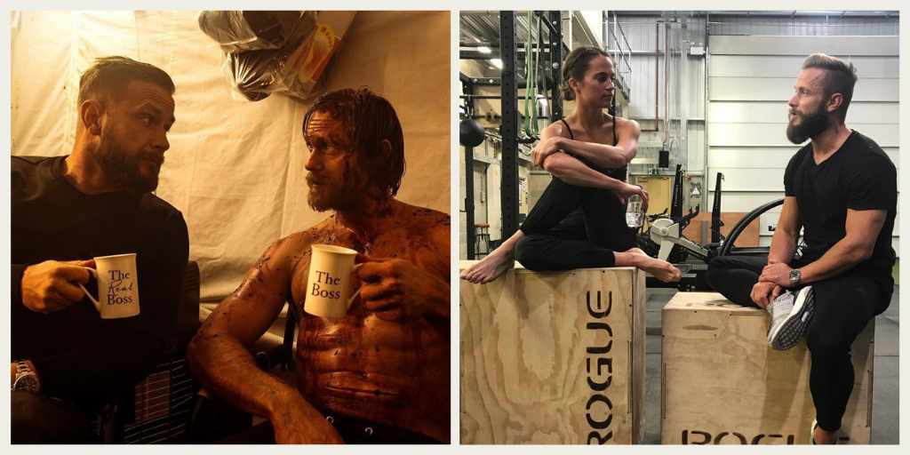 Magnus Lygdback, Alexander Skarsgård, Alicia Vikander